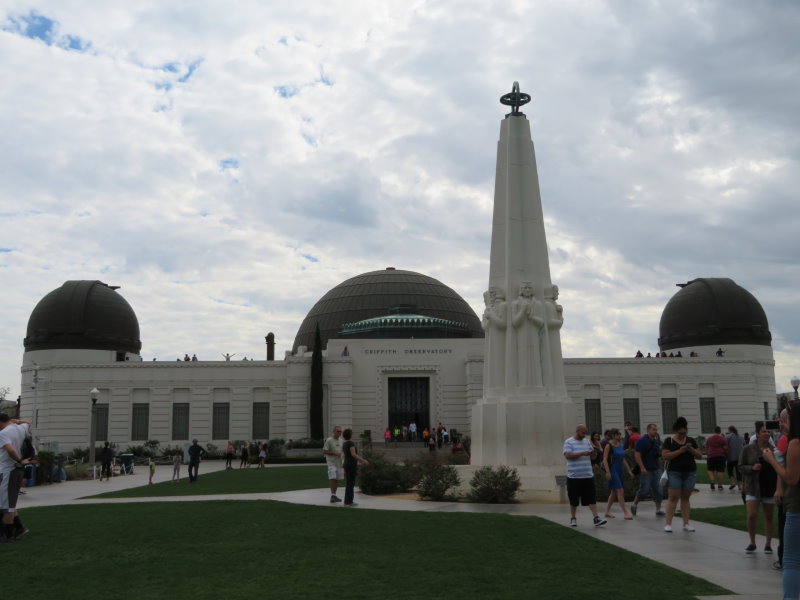 The Griffith Observatory in the Santa Monica Mountains